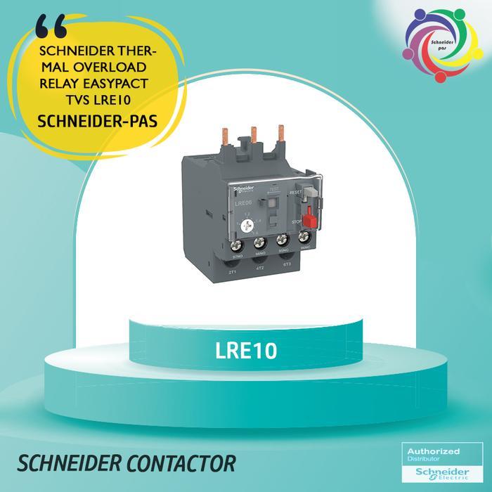 Schneider Electric Easypact Tvs รีเลย์ความร้อน 4-6A Lre10