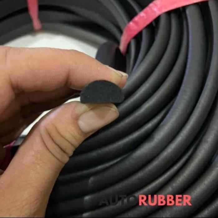 NEWs ยางประตูฟองน้ํายางฟองน้ําครึ่งวงกลม Damper ยางแผงประตู 14 X 7 มม