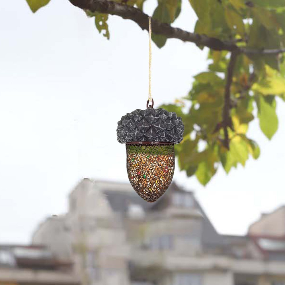 เครื่องป้อนนก Acorn Acorn สแตนเลส: การป้องกันที่แข็งแรงและหนักเป็นพิเศษ!