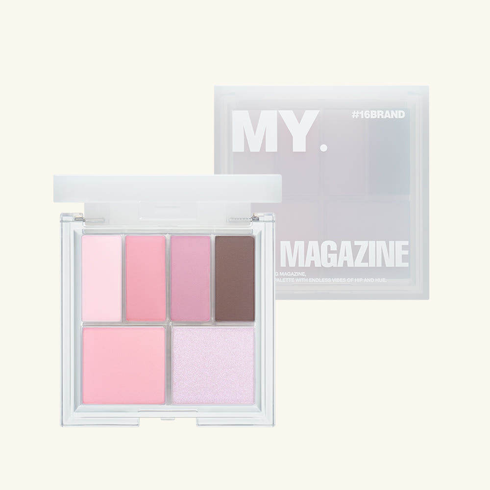 CHOUSUNGAH 16 BRAND New My Magazine Eyeshadow Multi Palette 7.1g