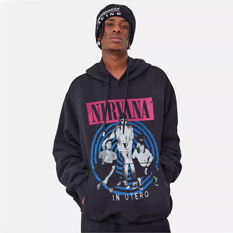 Nirvana In Utero Michael Dance Steps เสื้อฮู้ด