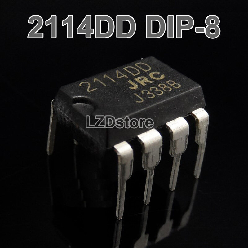 2pcs 2114DD DIP-8 JRC2114DD NJM2114DD DIP8 Operational Amplifier IC ใหม่เดิม