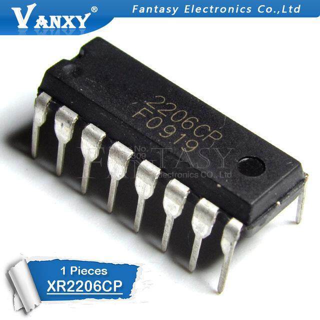 1 ชิ้น XR2206CP DIP16 XR2206 DIP 2206CP DIP-16 ใหม่และต้นฉบับ IC