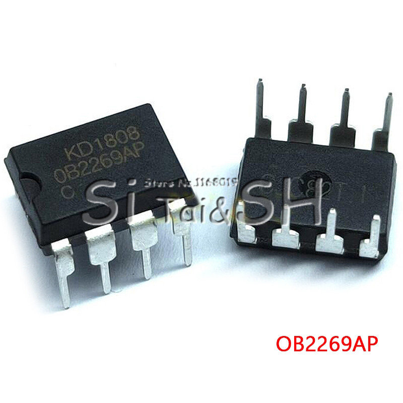 HT-10pcs OB2269AP DIP 8 OB2269 ใหม่เดิม