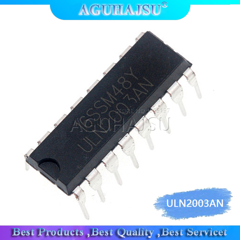 10PCS ULN2003AN DIP16 ULN2003A DIP 16 ULN2003 ULN2003APG DIP ใหม่และต้นฉบับ IC