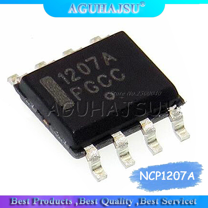 HT-10pcs NCP1207A SOP 8 NCP1207 NCP1207ADR2G NCP1207ADR SOP 1207A SMD
