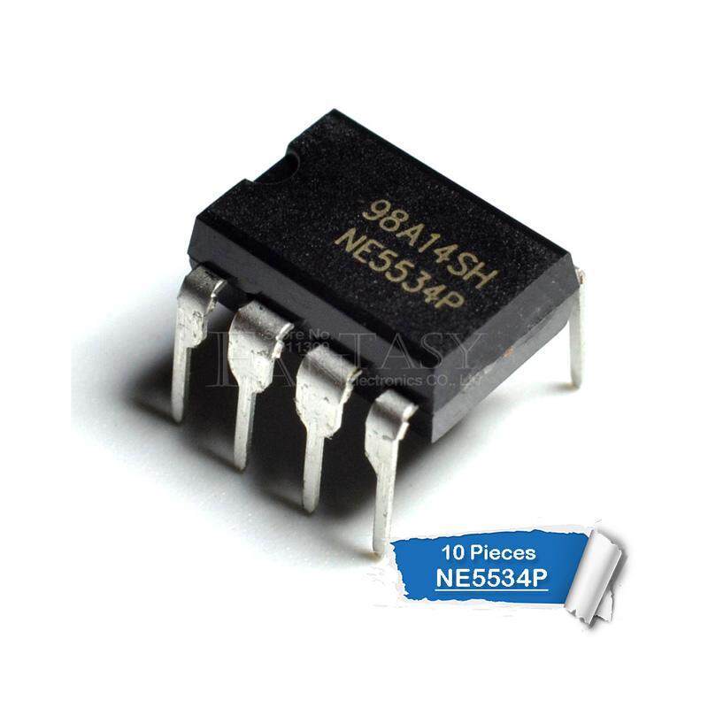 10 ชิ้น NE5534P DIP8 NE5534 DIP8 5534P ใหม่ Original DIP IC