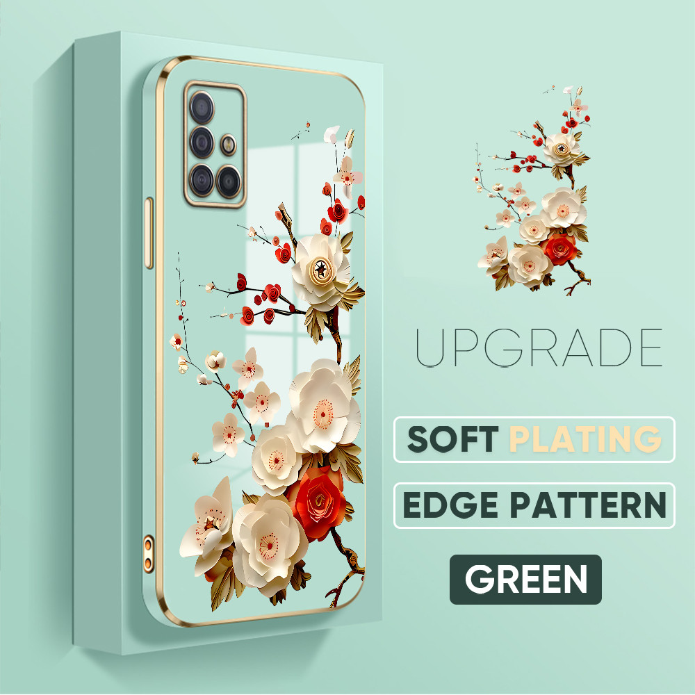 ปลอก Hp สําหรับใช้งานร่วมกับ Samsung Galaxy A51 เคส Kesing ปกป้องโทรศัพท์ A6-2179 DD