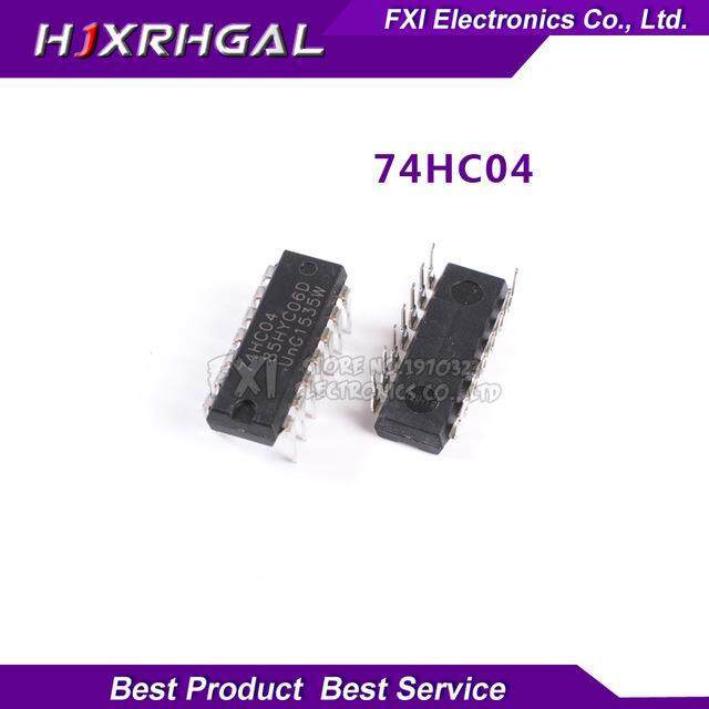 10PCS SN74HC04N SN74HC04 DIP14 DIP 74HC04N 74HC04 ใหม่เดิม