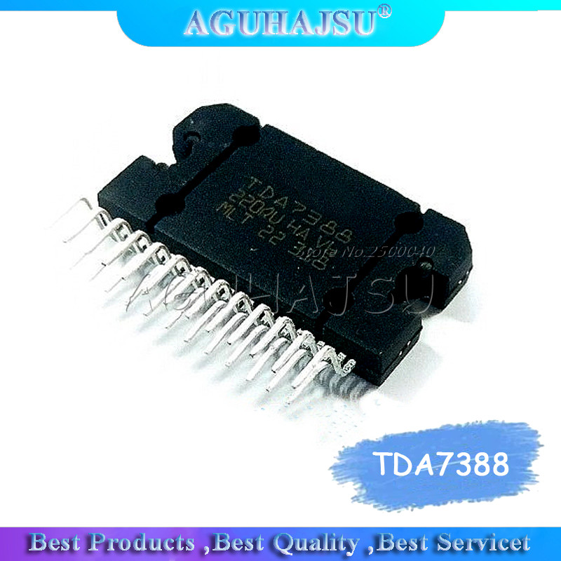 HT-1PCS TDA7388 ZIP25 TDA7388A ZIP 7388A ZIP 25 42W quad bridge รถวิทยุเครื่องขยายเสียงเดิม
