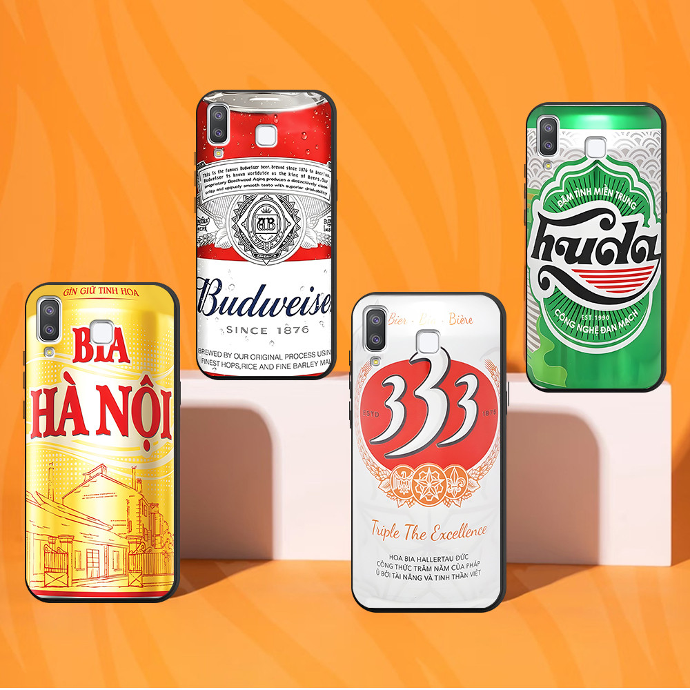เคส Samsung A8 Star / A9 Star พิมพ์ลายภาพแบรนด์เบียร์ชื่อดัง
