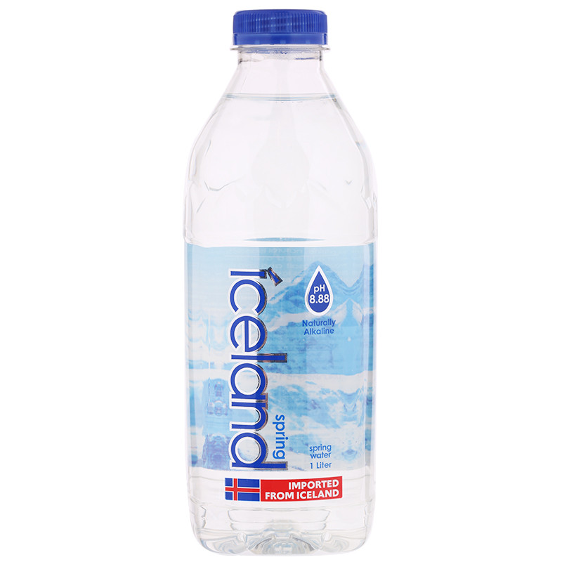 ไอซ์แลนด์สปิงน้ำแร่ธรรมชาติ 1000มล. Iceland Spring Natural Spring Water 1000ml. [หมายเลขบาร์โค้ด 072