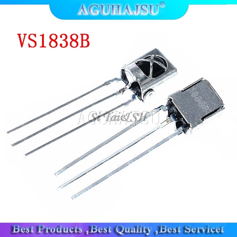 10 ชิ้น HX1838 / VS1838 VS1838B 1838 integration universal อินฟราเรดหัวรับ/เซ็นเซอร์อินฟราเรด