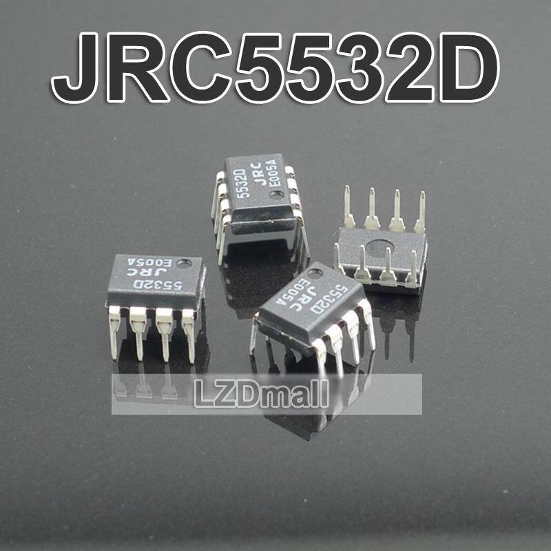 5pcs JRC5532D JRC5532DD DIP-8 5532D 5532DD DIP8 JRC5532 NJM5532D NJM5532DD DIP ความแม่นยําสูง Dual L