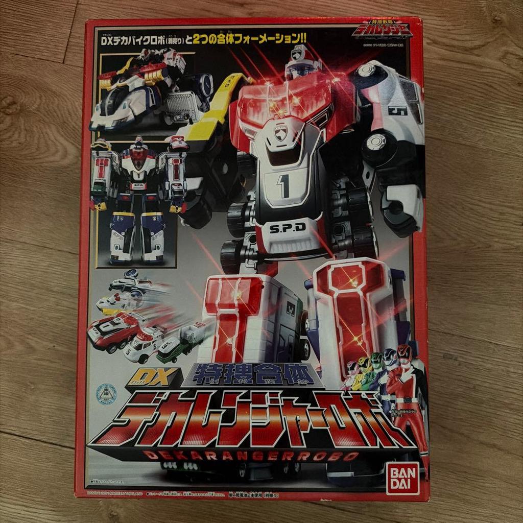 【Direct from Japan】หุ่นยนต์ DX Special Investigation Combination Dekaranger ใหม่ล่าสุดที่ยังไม่ได้แก