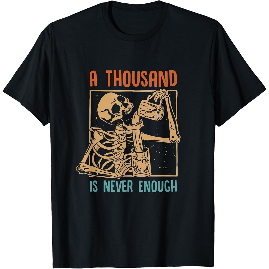 เสื้อยืด Unisex โครงกระดูก Sober Recovery