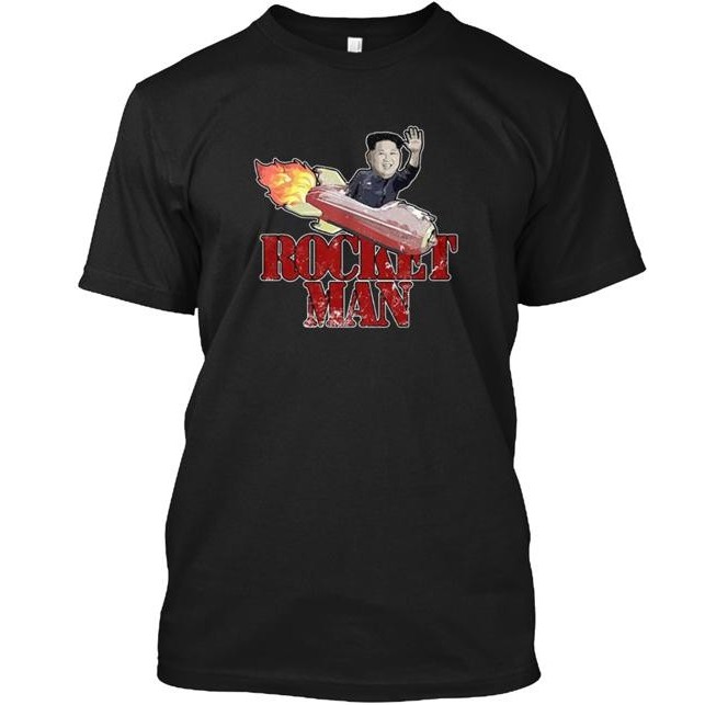 2025 สําหรับเพื่อนเสื้อวาฟเฟิล Kim Jong Un North Korea Rockset 男子 เสื้อยืด xs-3xl
