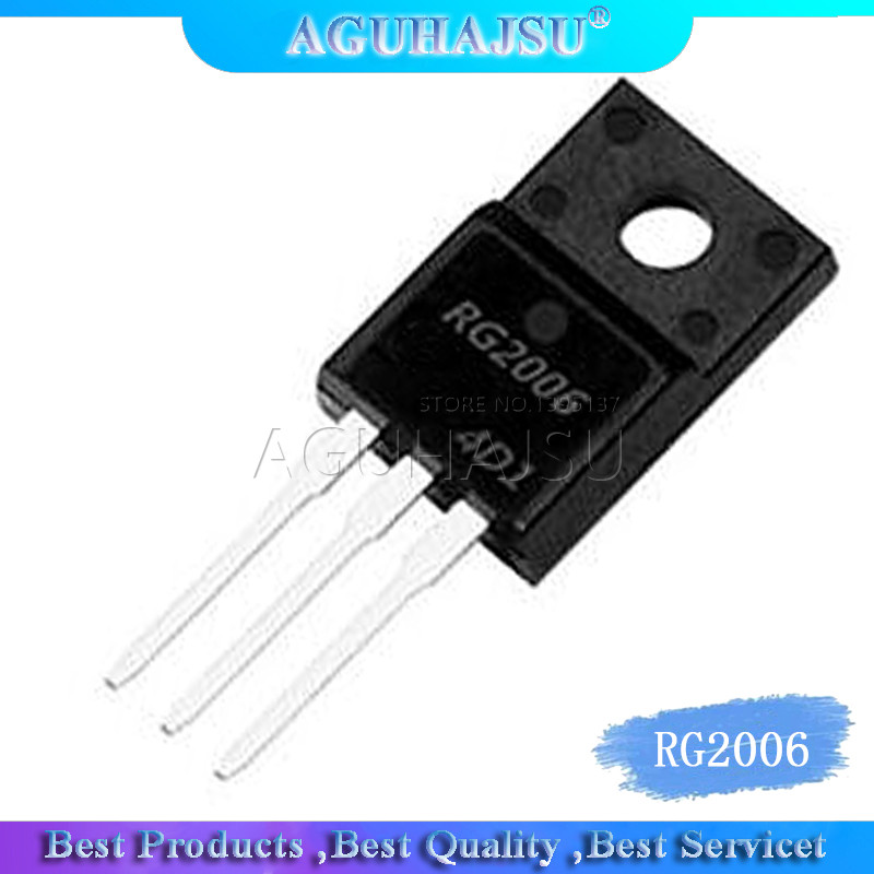 5 ชิ้น RG2006 ถึง 220F RG2006LN TO220 600V 20A ใหม่เดิม