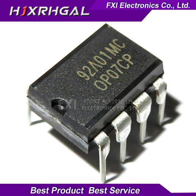 10 ชิ้น OP07CP DIP8 OP07 DIP เครื่องขยายเสียงการทํางานทั่วไปใหม่เดิม