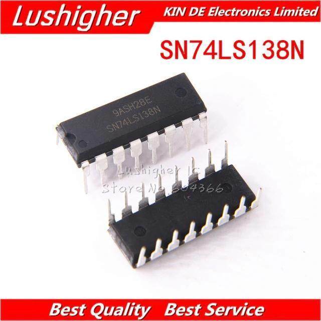10PCS SN74LS138N DIP SN74LS138 DIP-16 74LS138 IC ใหม่และต้นฉบับ
