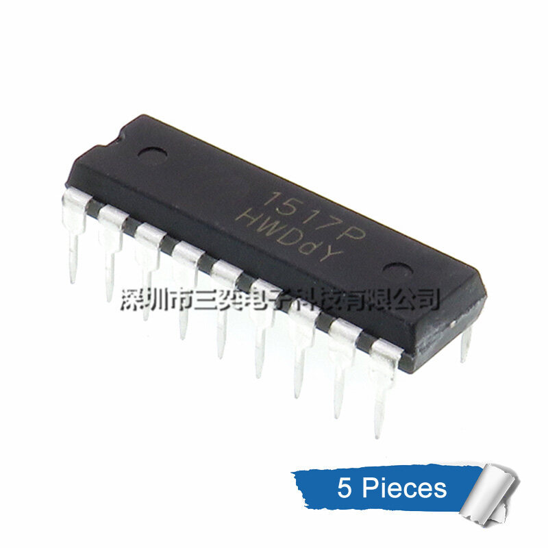 5pcs YD1517P = TDA1517P = UTC1517P DIP-18 TDA YD UTC 1517P DIP18 DIP สเตอริโอเครื่องขยายเสียงชิป IC 
