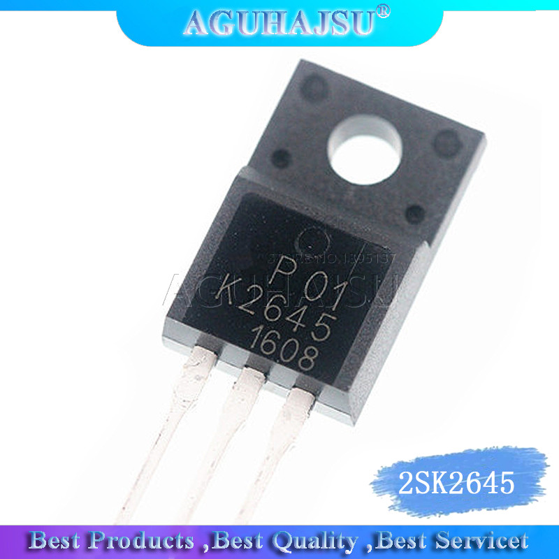 10PCS 2SK2645 K2645 ถึง 220F 600V 9A 1.2 LCD สวิทช์ MOS FET ทรานซิสเตอร์