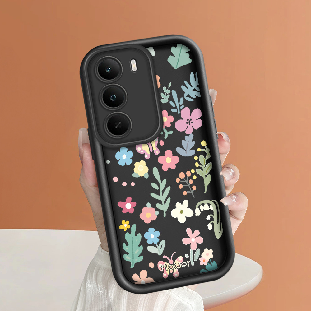 ปลอก Hp สําหรับ Realme C71 C73 เคส Kesing ปกป้องโทรศัพท์ TY DLJ C8-2830 ดอกไม้