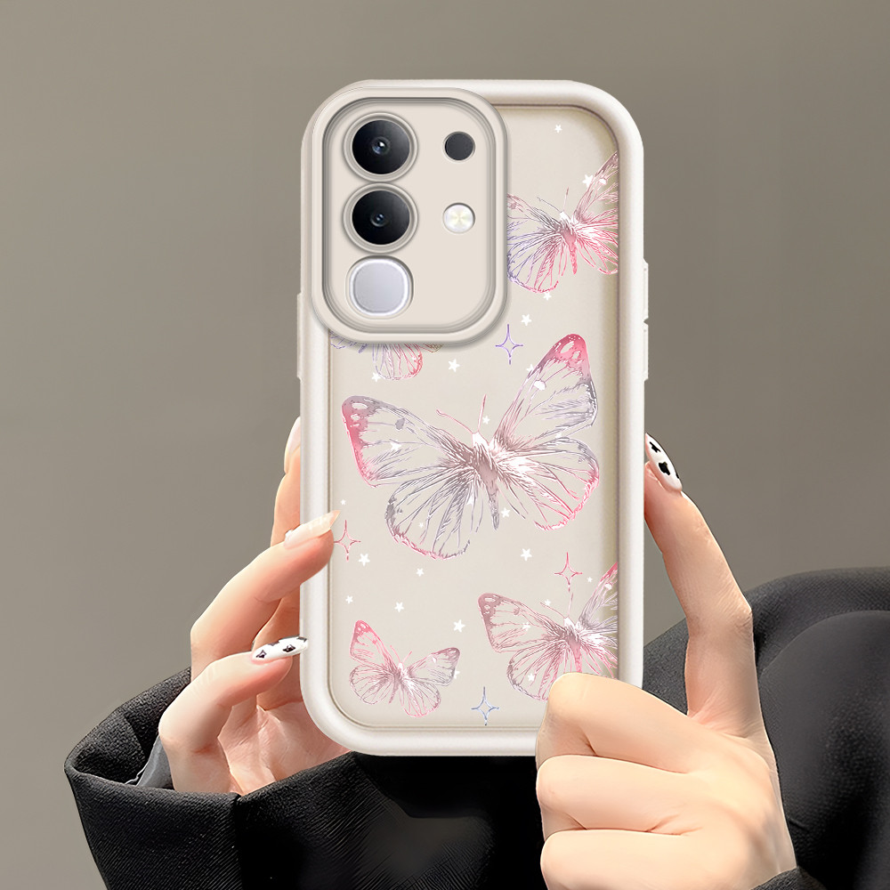 ปลอก Hp สําหรับ VIVO Y29 4G เคส Kesing ปกป้องโทรศัพท์ TY DLJ C8-4800 ดอกไม้