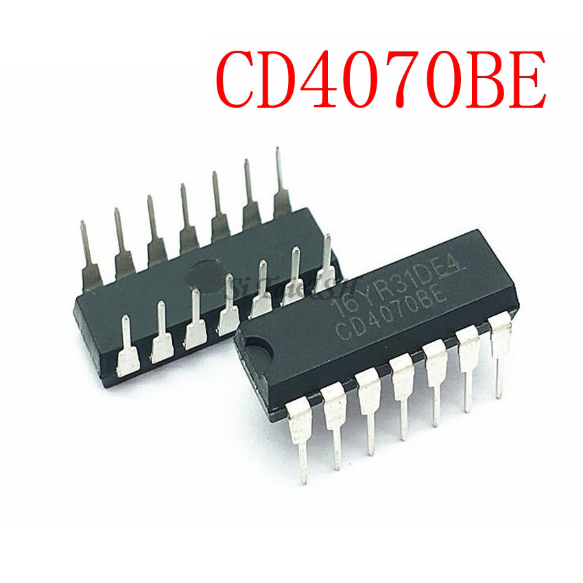 HT-10PCS CD4070BE CD4070 DIP14 DIP ใหม่เดิม