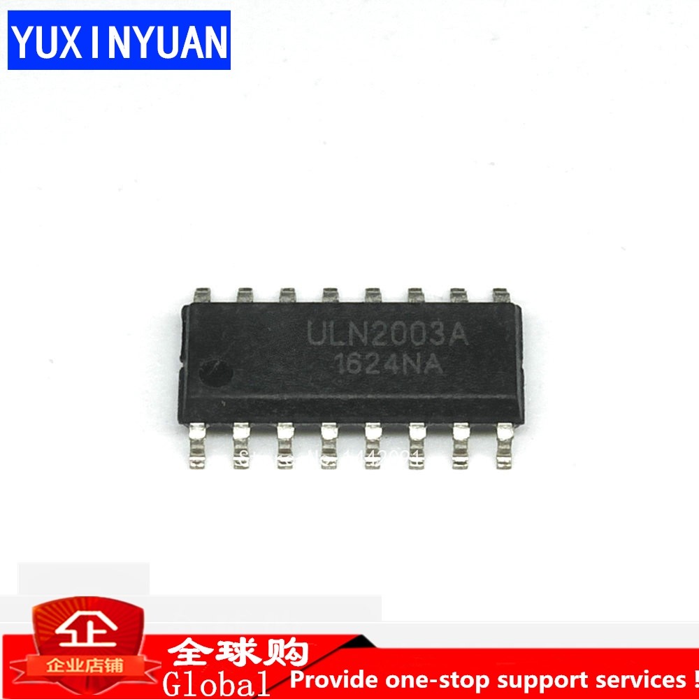 Kai-10PCS/lot ULN2003 ULN2003A ULN2003ADR ULN2003AG SOP16 ใหม่ 100% good patch 16 ฟุต