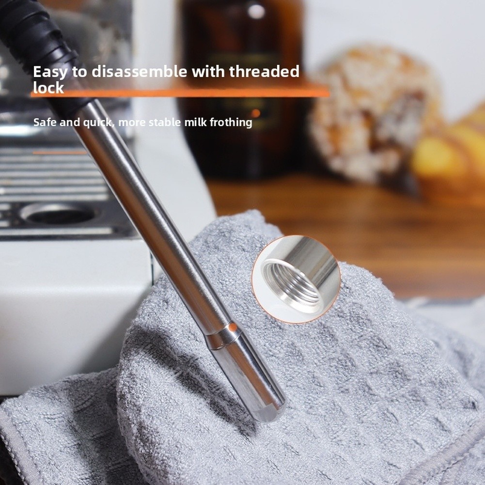 ใหม่304 หัวฉีดไอน้ํากาแฟสแตนเลส,เข้ากันได้กับ EC9455 สําหรับ EC9555