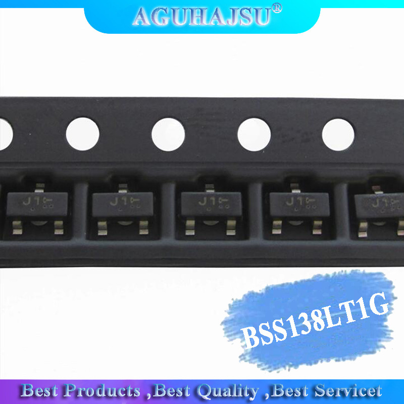 HT-100PCS BSS138LT1G SOT23 BSS138 SOT 23 MOSFET SMD J1 ใหม่และต้นฉบับ IC
