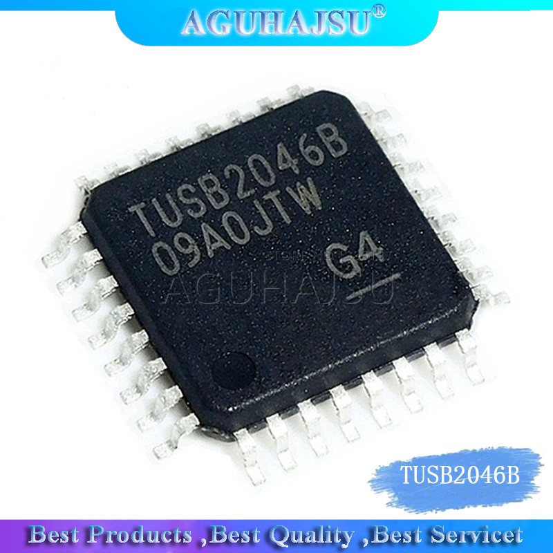 5PCS TUSB2046BVF TUSB2046BV TUSB2046B TUSB2046 2046BVF 2046 QFP IC HUB คอนโทรลเลอร์ USB 32LQFP