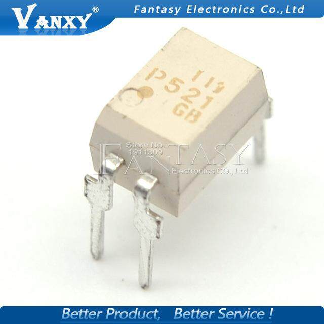 10pcs P521 GB TLP521GB DIP4 TLP521 DIP-4 TLP521-1 TLP521-1GB DIP IC ใหม่เดิม