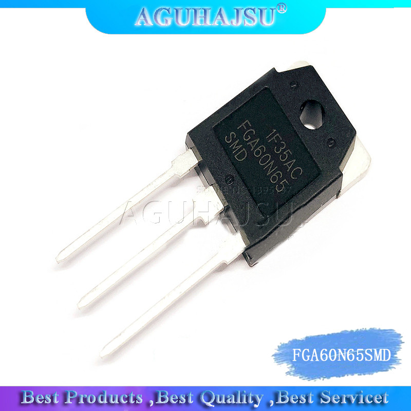 1PCS FGA60N65SMD ถึง 3P FGA60N65 60N65 ทรานซิสเตอร์ IGBT 650V, 60A Field Stop ใหม่เดิม