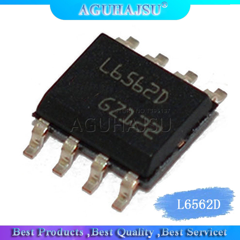 10PCS L6562D SOP8 L6562 SOP SMD L6562DTR SOP 8 IC ใหม่และต้นฉบับ