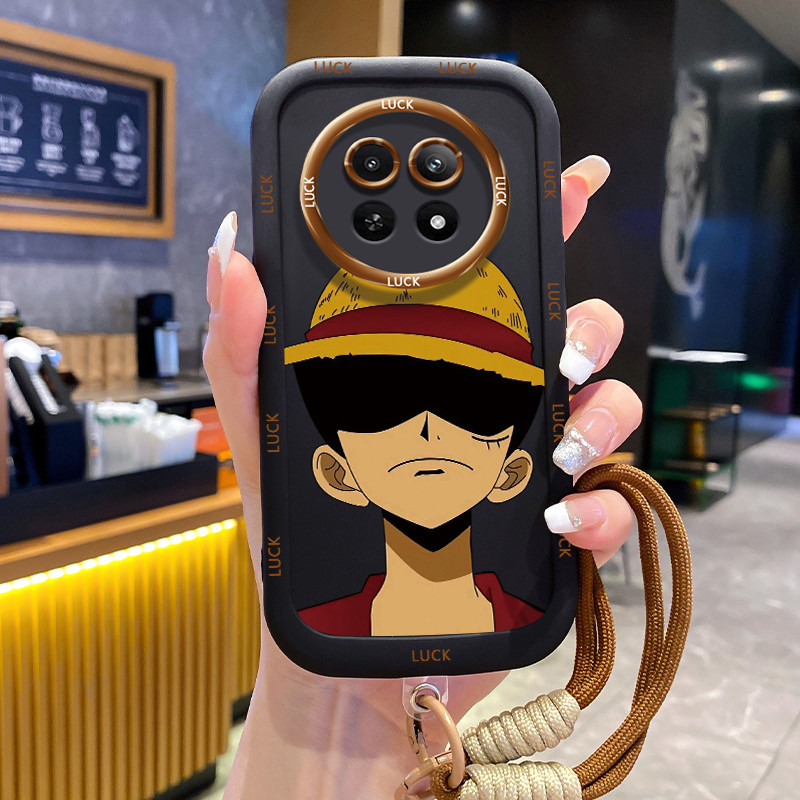 Realme 12 5G 13 5G C65 5G Narzo 70X 5G Narzo N65 5Gกรณีที่ดีพร้อมเชือกเส้นเล็ก