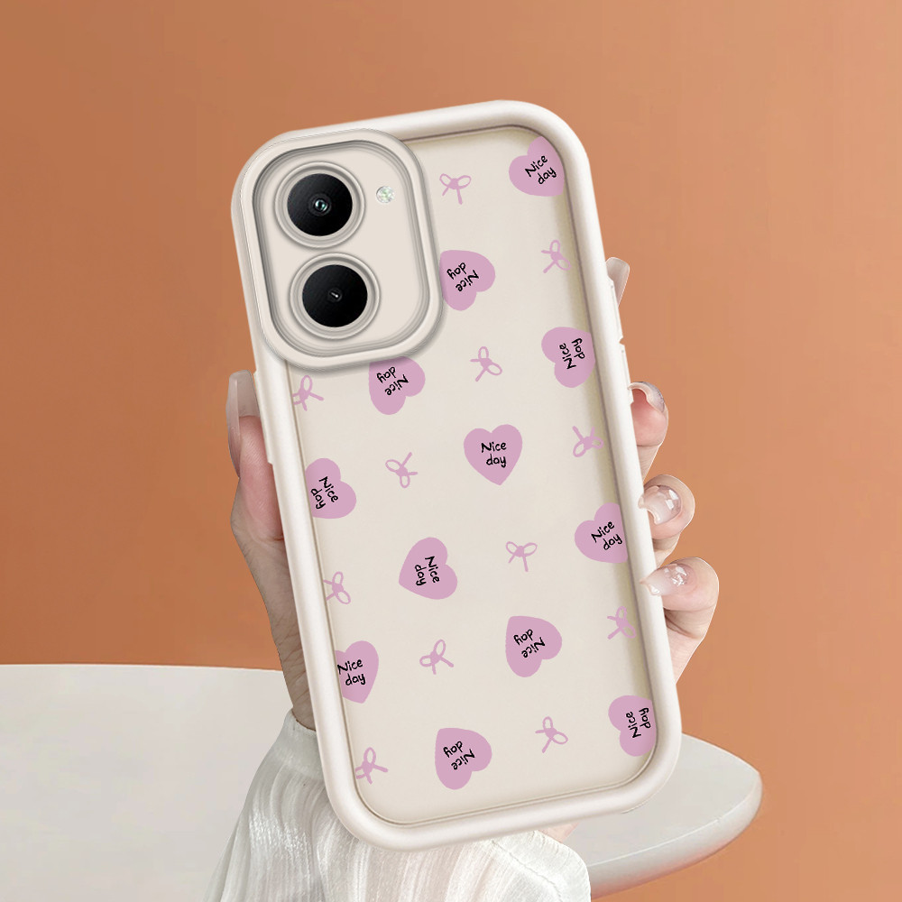 ปลอก Hp สําหรับ Realme C33 เคส Kesing ปกป้องโทรศัพท์ TY DLJ C8-3421 ดอกไม้