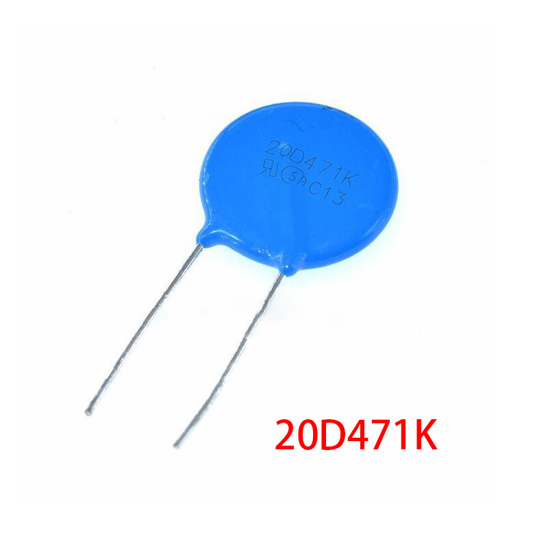 HT-5pcs varistor 20D471K 470V piezoresistor 20D471