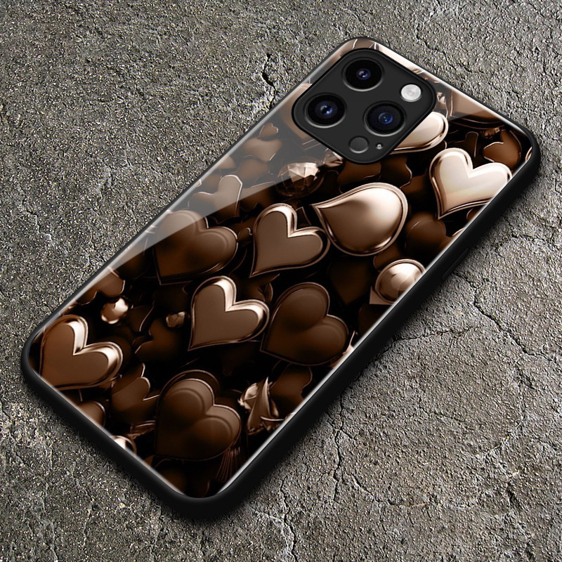 เคสสำหรับ VIVO V40 5G V40 Pro 5G เคสโทรศัพท์แก้วลายความรักส่วนตัว - รูปที่ 4