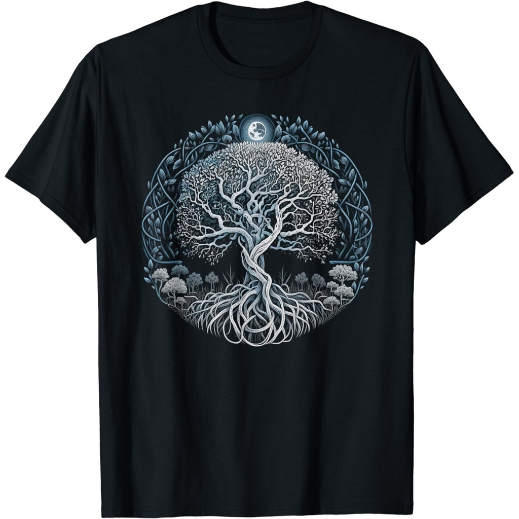 Tree Of Life Yggdrasil Viking Midgard Thor Walhalla Men T-Shirt