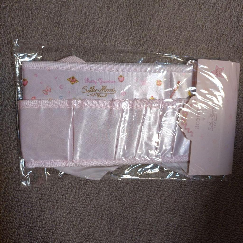 【Direct from Japan】ตะกร้าเครื่องสำอางเซเลอร์มูน สีชมพู 3COINS【Japan Exclusive】