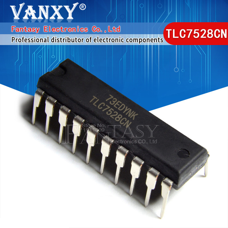 5PCS TLC7528CN DIP20 TLC7528 DIP TL7528CN DIP 20 7528CN IC ใหม่และต้นฉบับ