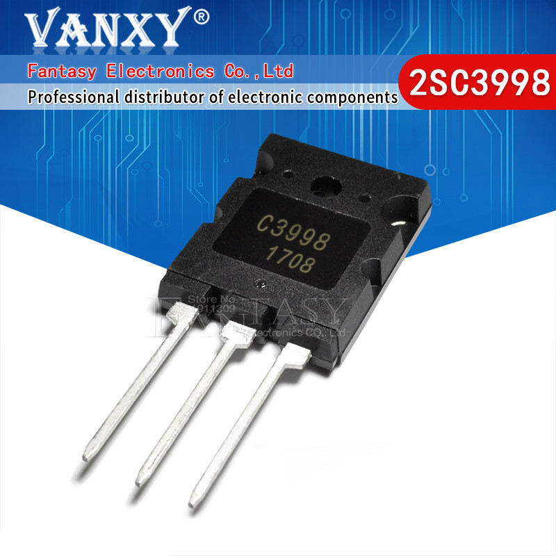 5pcs 2SC3998 ถึง 3PL C3998 ถึง 3P 25A 1500V ทรานซิสเตอร์เดิม