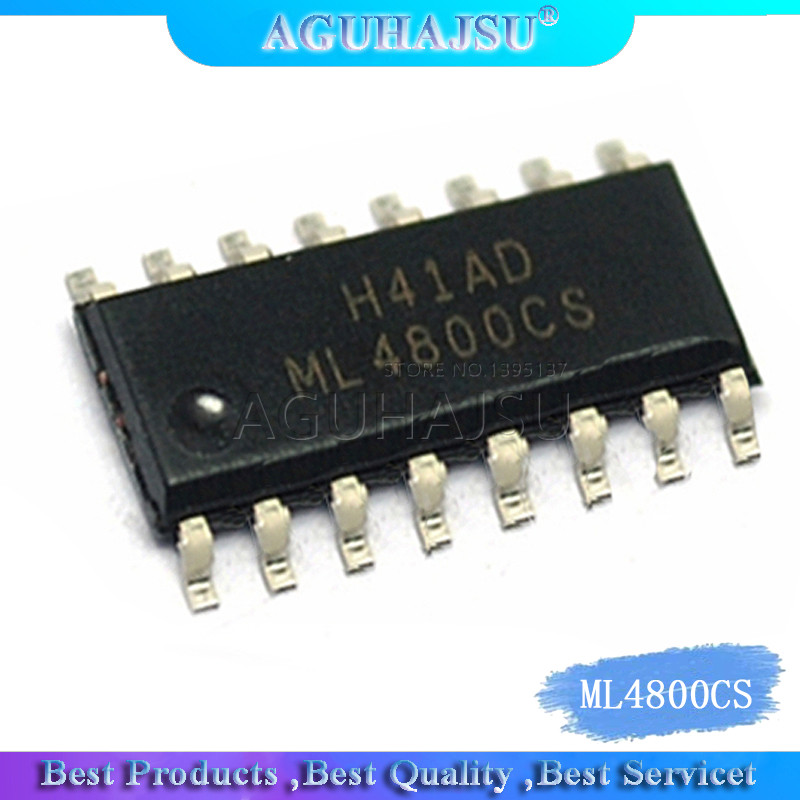 5pcs ML4800CS ML4800CSX ML4800 SOP16 LCD การจัดการพลังงานชิป switching Power supply driver IC