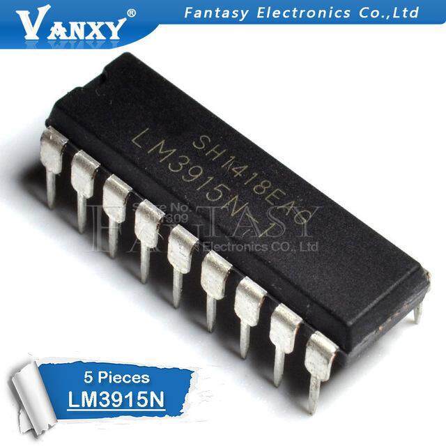 5 ชิ้น LM3915N-1 DIP18 LM3915-1 DIP LM3915N LM3915 DIP-18 ใหม่และต้นฉบับ IC