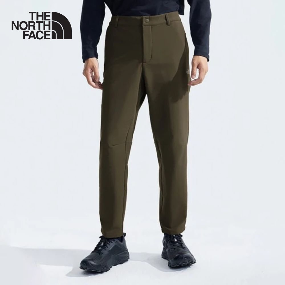 THE NORTH FACE M ESSENTIAL STRETCH PANT - AP - TAUPE GREEN กางเกงผู้ชาย