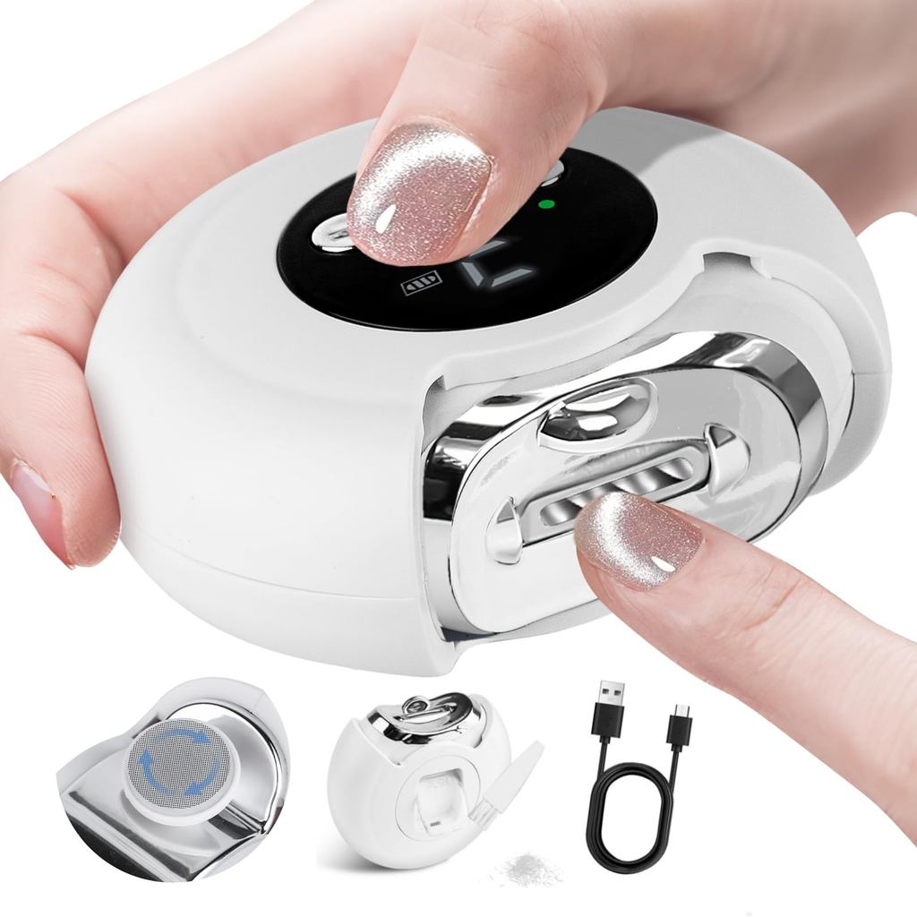 【Direct From Japan】Electric Nail Clippers [2025 Ultra-Strengthened Version with High-Strength Blade 