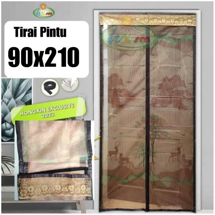 DIRECT STICK บนแบรนด์เดิม HONGXIN ANTI-MOSQUITO ประตูแม่เหล็ก CURTAIN M