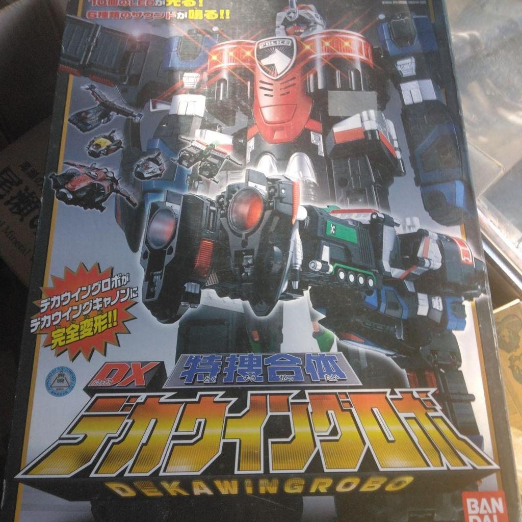 【Direct from Japan】สินค้าใหม่ ยังไม่ได้แกะกล่อง ชุดสืบสวนพิเศษ DX Deka-Wing Robo Dekaranger【Japan Ex